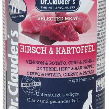 Dr.Clauder's Selected Meat Deer & Potato 400 g kép