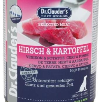 Dr.Clauder's Selected Meat Deer & Potato 800 g kép