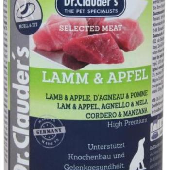Dr.Clauder's Selected Meat Lamb & Apple 400 g kép