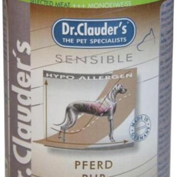 Dr.Clauder's Selected Meat Sensible Horse Pure 400 g kép