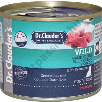 Dr.Clauder's Selected Meat Wild 200 g kép