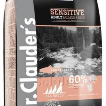 Dr.Clauder's Sensitive Adult Salmon & Rice 4 kg kép