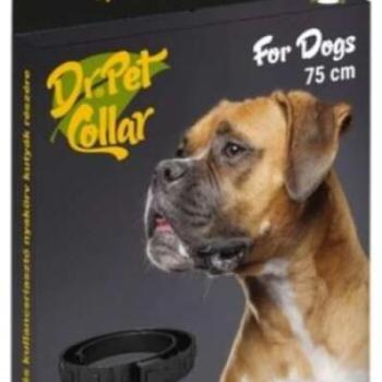 Dr. Pet Bolha- és kullancsriasztó nyakörv kutyáknak 75 cm kép