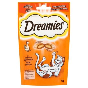 Dreamies jutalomfalat macskák számára csirkével 60 g kép