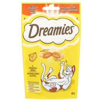 Dreamies jutalomfalat macskák számára sajttal 180 g kép