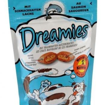 Dreamies Lazacos jutalomfalatok 60g kép