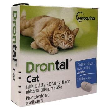 Drontal® Cat tabletta A.U.V. 2 tabletta kép