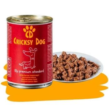 Ely sertéses, harcsás nedves kutyaeledel – 415 g - 12-es pack kép