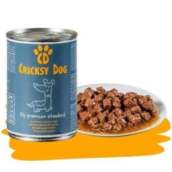 Ely vaddisznós, szarvasos nedves kutyaeledel – 415 g - 24-es pack kép