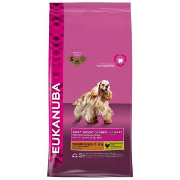 Eukanuba Adult Medium Breed Weight Control 15 kg kép