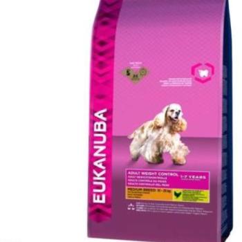 EUKANUBA Adult Weight Control Medium Breed 3 kg kép