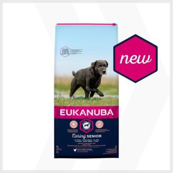 EUKANUBA Caring Senior Large Breed Chicken 15 kg kép