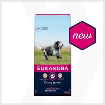 EUKANUBA Caring Senior Medium Breed Chicken 15 kg kép