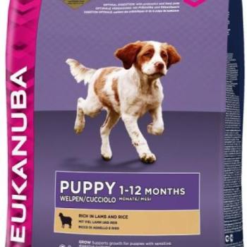 EUKANUBA Puppy Junior Large Lamb & Rice 2,5 kg kép