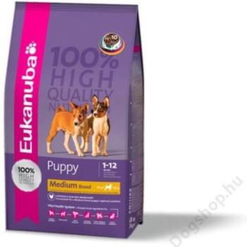 EUKANUBA Puppy Medium Breed 3 kg kép