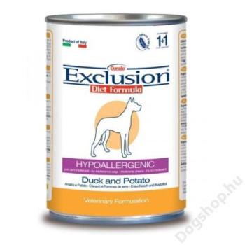 Exclusion Hypoallergenic - Duck & Potato 400 g kép