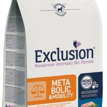 Exclusion Metabolic & Mobility Pork & Fibres Medium/large Breed 2 kg kép