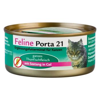 Feline Porta 21 - 6 x 156 g - Tonhal & tengeri hínár kép