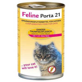 Feline Porta 21 gazdaságos csomag - 12 x 400 g - Tonhal & aloe vera kép