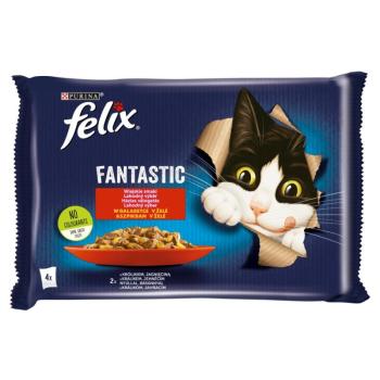 Felix Fantastic Házias Válogatás nyúllal, báránnyal 4 x 85 g kép