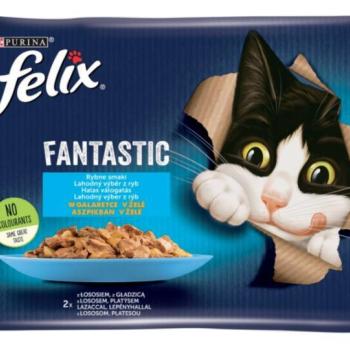 FELIX Fantastic salmon & flatfish 4x85 g kép