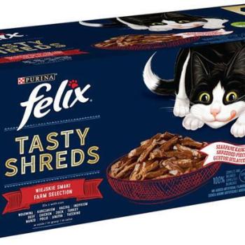 FELIX Fantastic Tasty Shreds 44x80 g kép