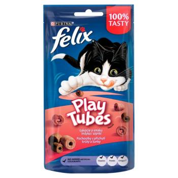 Felix Play Tubes jutalomfalat pulyka és sonka ízesítéssel 50 g kép