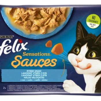 FELIX Sensations Sauces fish 4x85 g kép