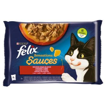 Felix Sensations Sauces Házias Válogatás pulykával, báránnyal 4 x 85 g kép