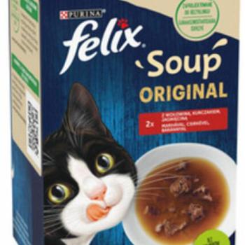 FELIX Soup Original beef, chicken & lamb 6x48 g kép