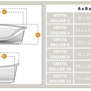 Ferplast Siesta Deluxe 4 szürke kép