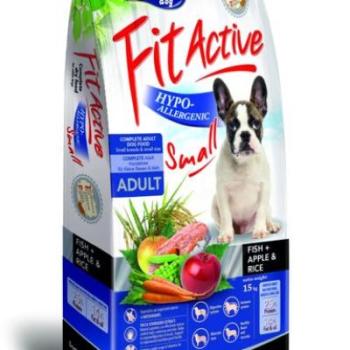 FitActive Hypoallergenic Small Fish & Apple, Rice 15 kg (306216) kép