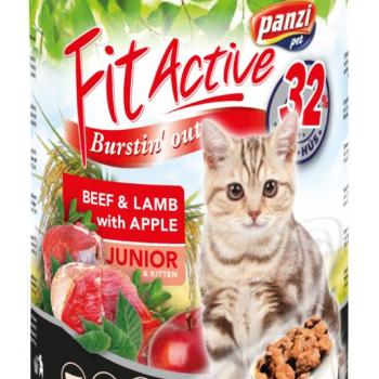 FitActive Junior Beef & Lamb konzerv macskáknak 415 g (308951) kép