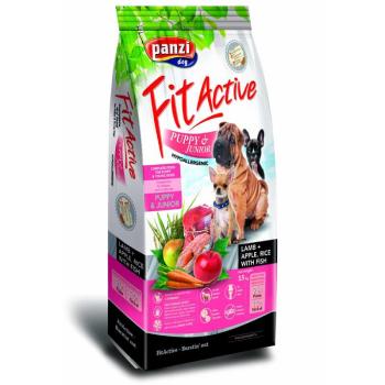 FitActive Puppy & Junior Lamb & Apple, Rice 15 kg kép