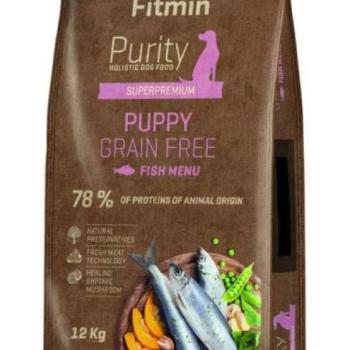 Fitmin Dog Purity Grain Free Puppy Fish 12 kg kép