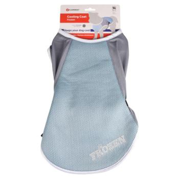 Flamingó Frozen hűtőmellény, kék/szürke L: 40cm háthossz kép