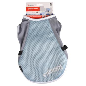 Flamingó Frozen hűtőmellény, kék/szürke M: 35cm háthossz kép