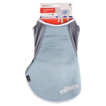 Flamingó Frozen hűtőmellény, kék/szürke XL: 45cm háthossz kép