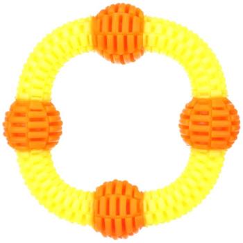 Flamingo Lipa gyűrű labdákkal kutyajáték kép