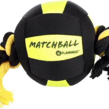 Flamingo Matchball játéklabda kötéllel 13 cm kép