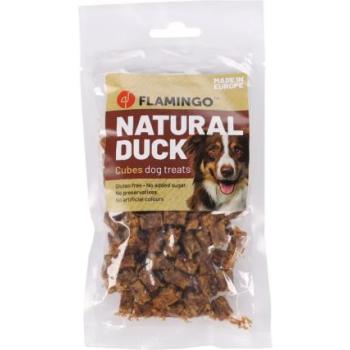 Flamingo Nature Snack - kockázott kacsa 80 g kép