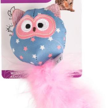 Flamingo Winny macskajátékok Bagoly (14 cm) kép