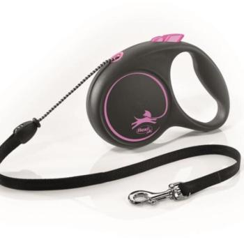 flexi Black Design zsinóros M 5 m 20 kg pink kép