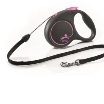 flexi Black Design zsinóros S 5 m 12 kg pink kép