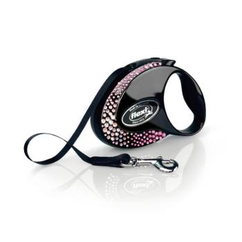 flexi Glam Composition szalagpóráz kutyáknak, S méret, 3m, max. 12kg kép