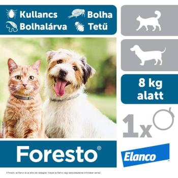 Foresto repellens kullancs- és bolhanyakörv 38 cm kép