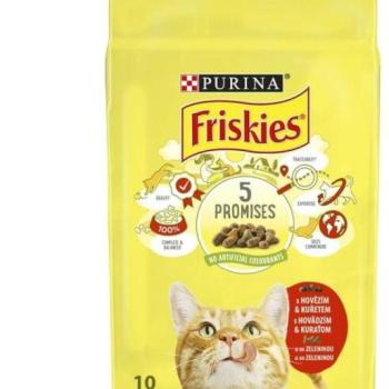 Friskies Dry Cat beef 10 kg kép