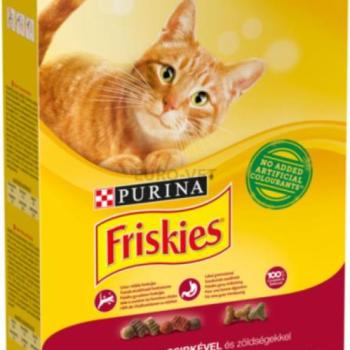 Friskies Dry Cat beef, chicken & vegetables 1 kg kép