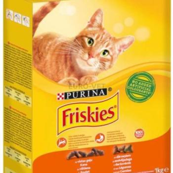 Friskies Dry Cat chicken & vegetables 1 kg kép