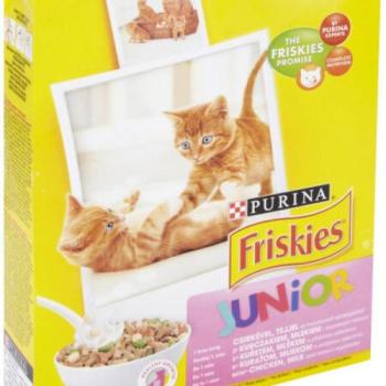 Friskies Junior chicken & vegetables 300 g kép